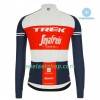 Fietskleding (Fietsshirt Lange Mouw + Lange Koersbroek) 2020 Trek-Segafredo N001 Winter Thermal Fleece